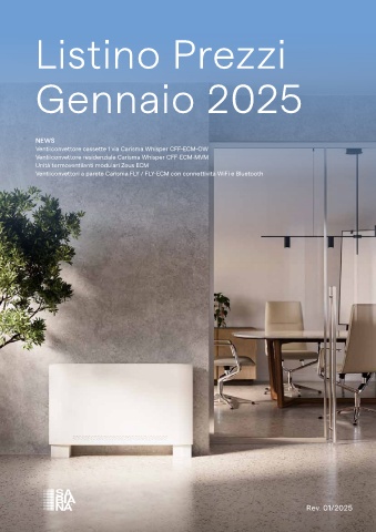 sabiana - listino 2025 sabiana - listino 2025
